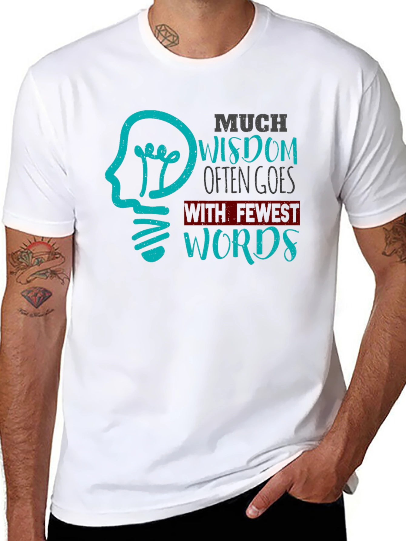 Wisdom T-Shirt - Fewest Words