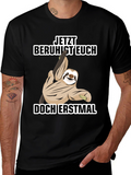 Funny Sloth T-Shirt - Relax First