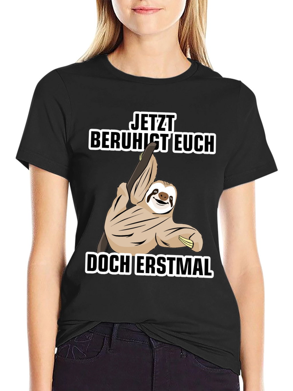 Funny Sloth T-Shirt - Relax First