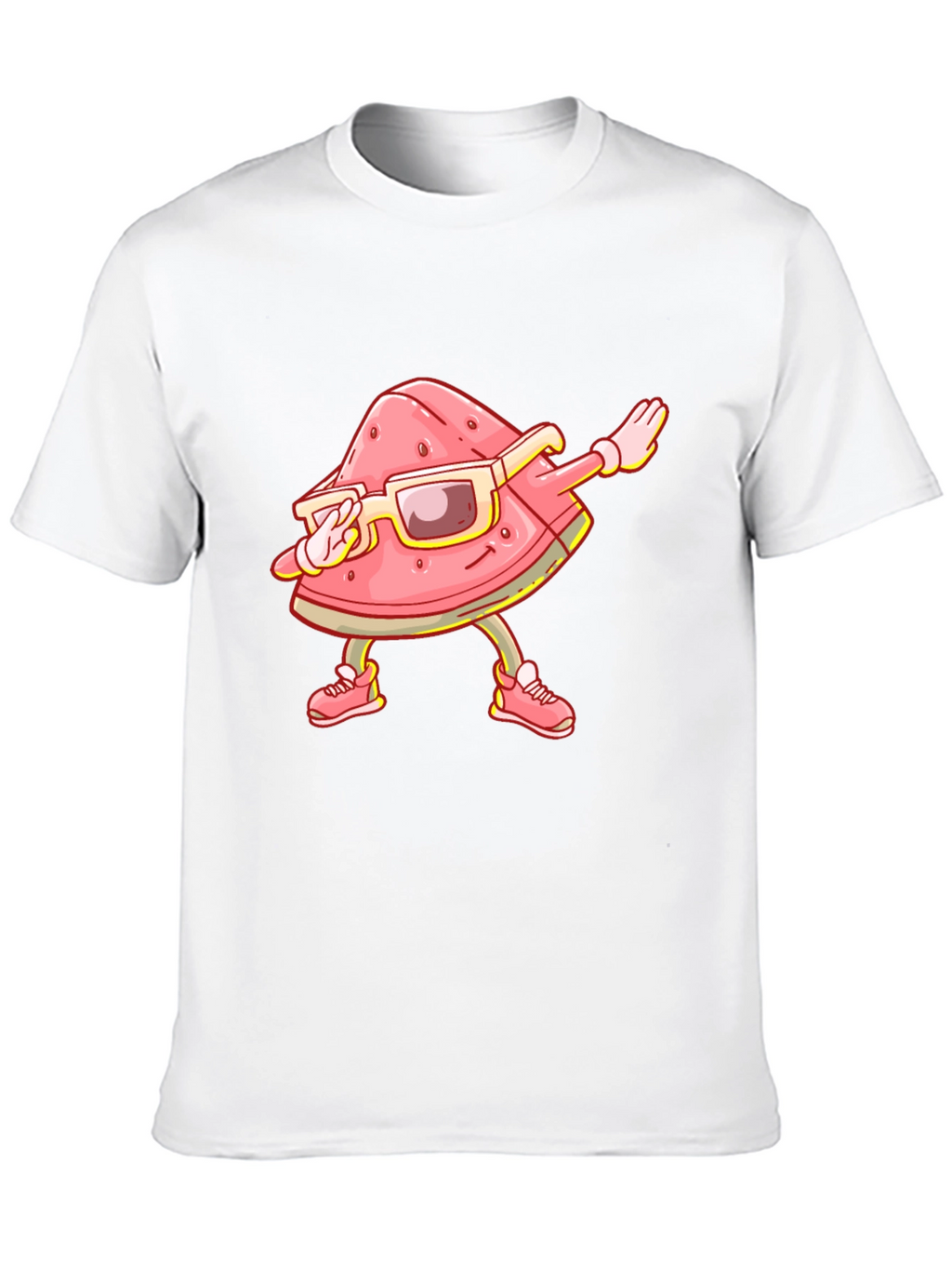 Dabbing Watermelon Graphic T-Shirt