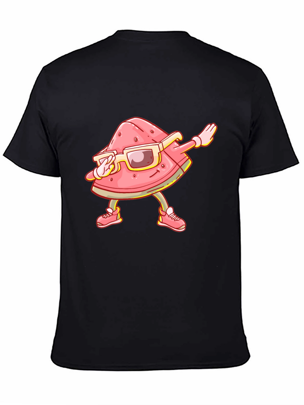 Dabbing Watermelon Graphic T-Shirt