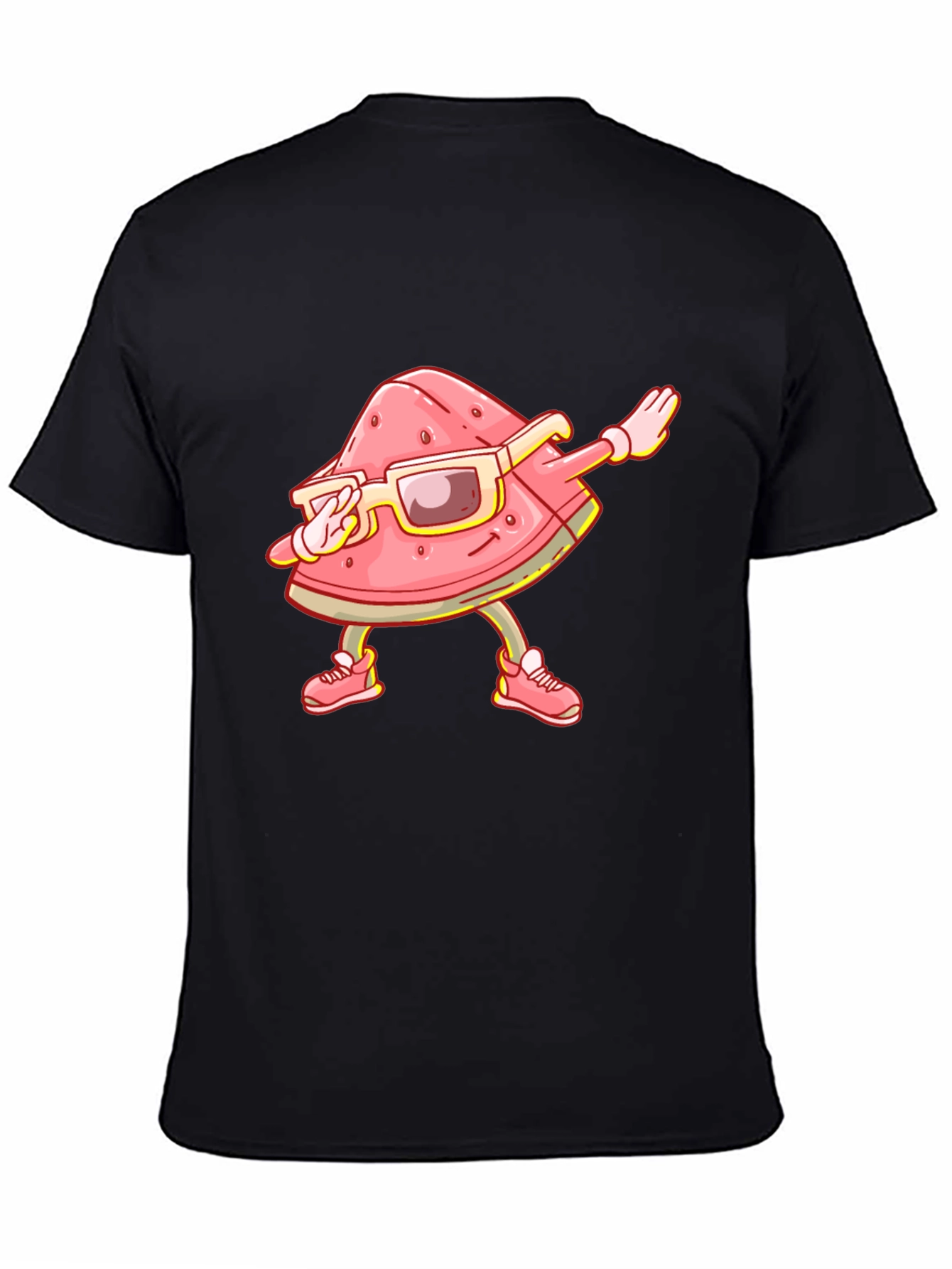 Dabbing Watermelon Graphic T-Shirt