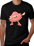 Dabbing Watermelon Graphic T-Shirt