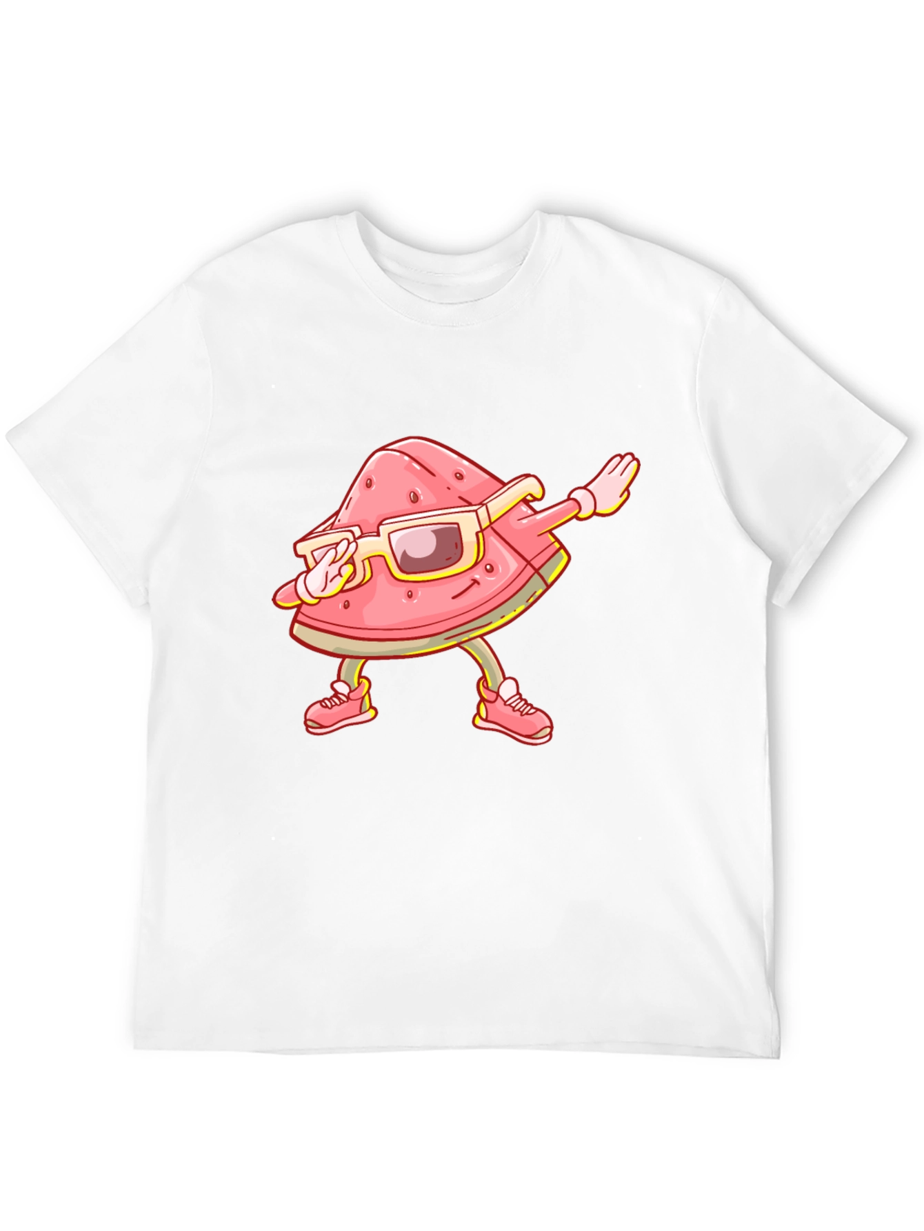 Dabbing Watermelon Graphic T-Shirt