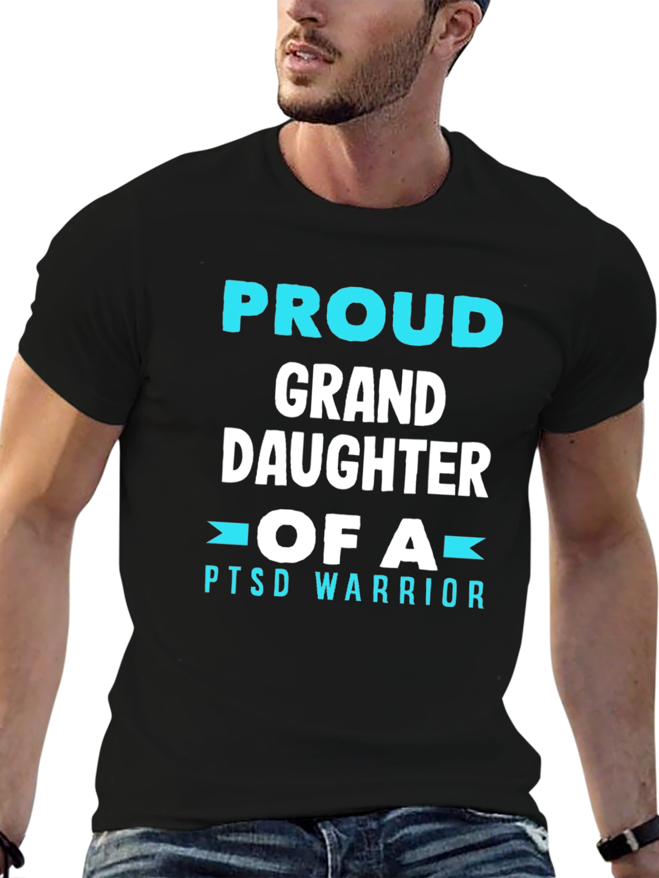 Proud Granddaughter of a PTSD Warrior T-Shirt