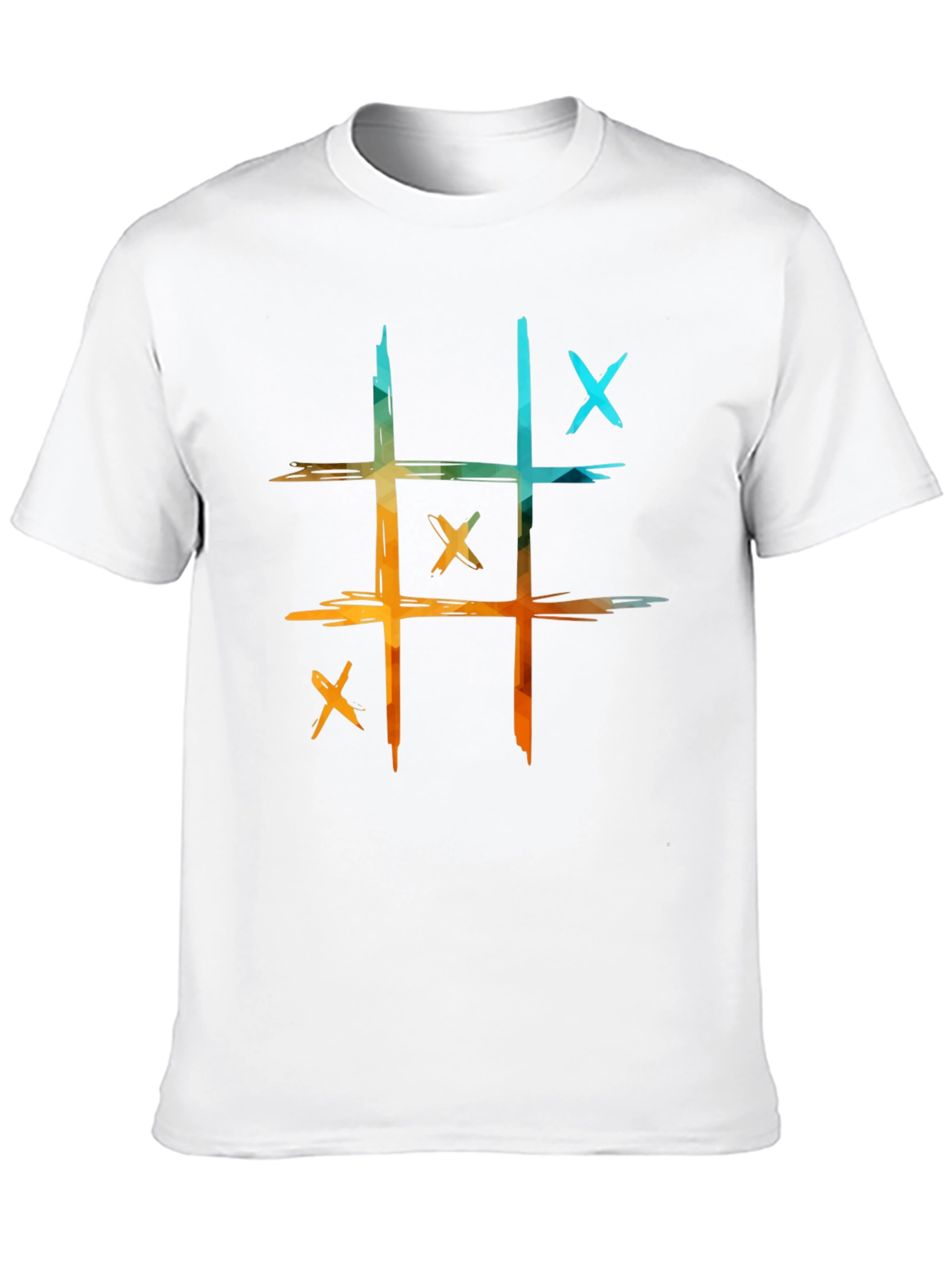 Tic-Tac-Toe Graphic Tee - Casual Cool!