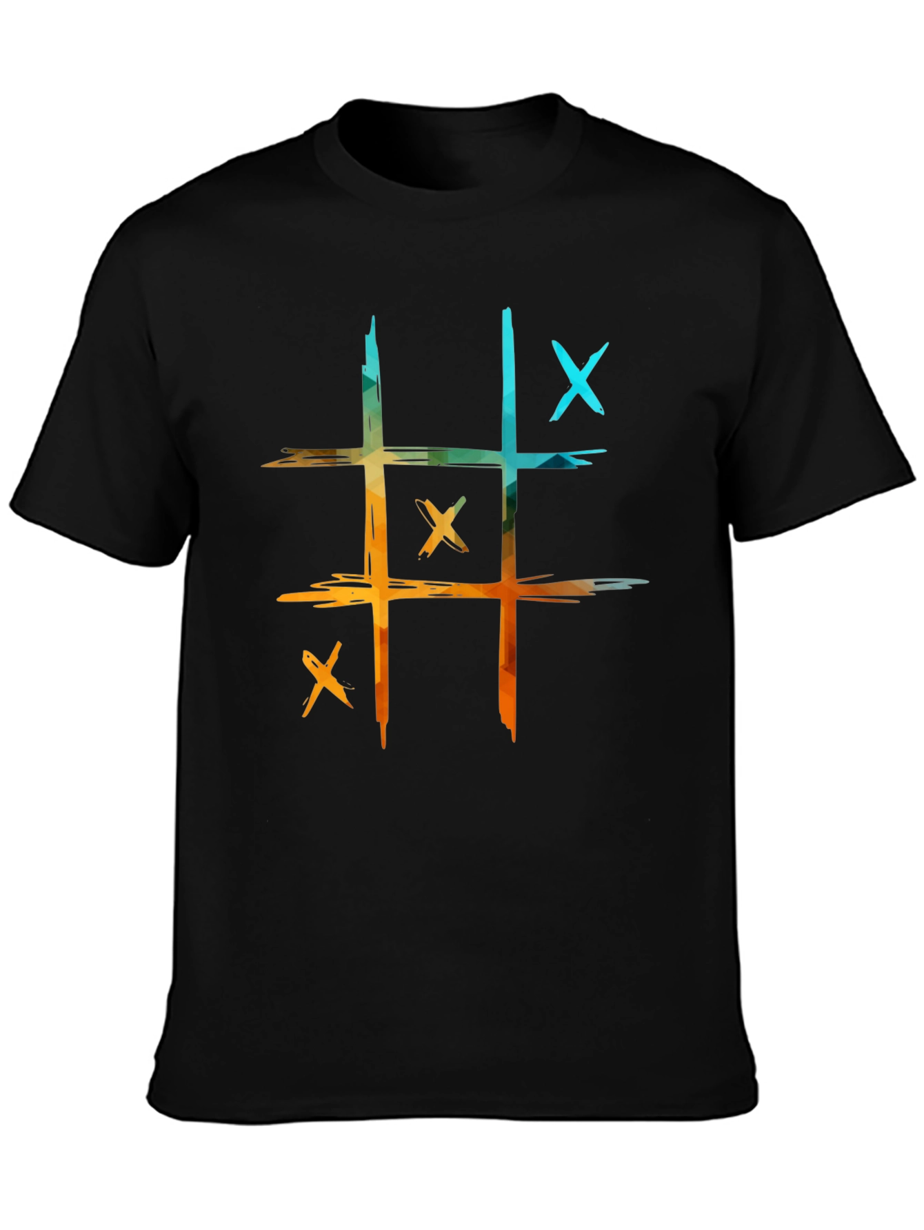 Tic-Tac-Toe Graphic Tee - Casual Cool!