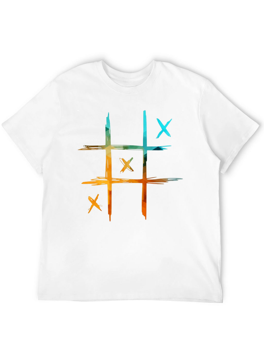 Tic-Tac-Toe Graphic Tee - Casual Cool!