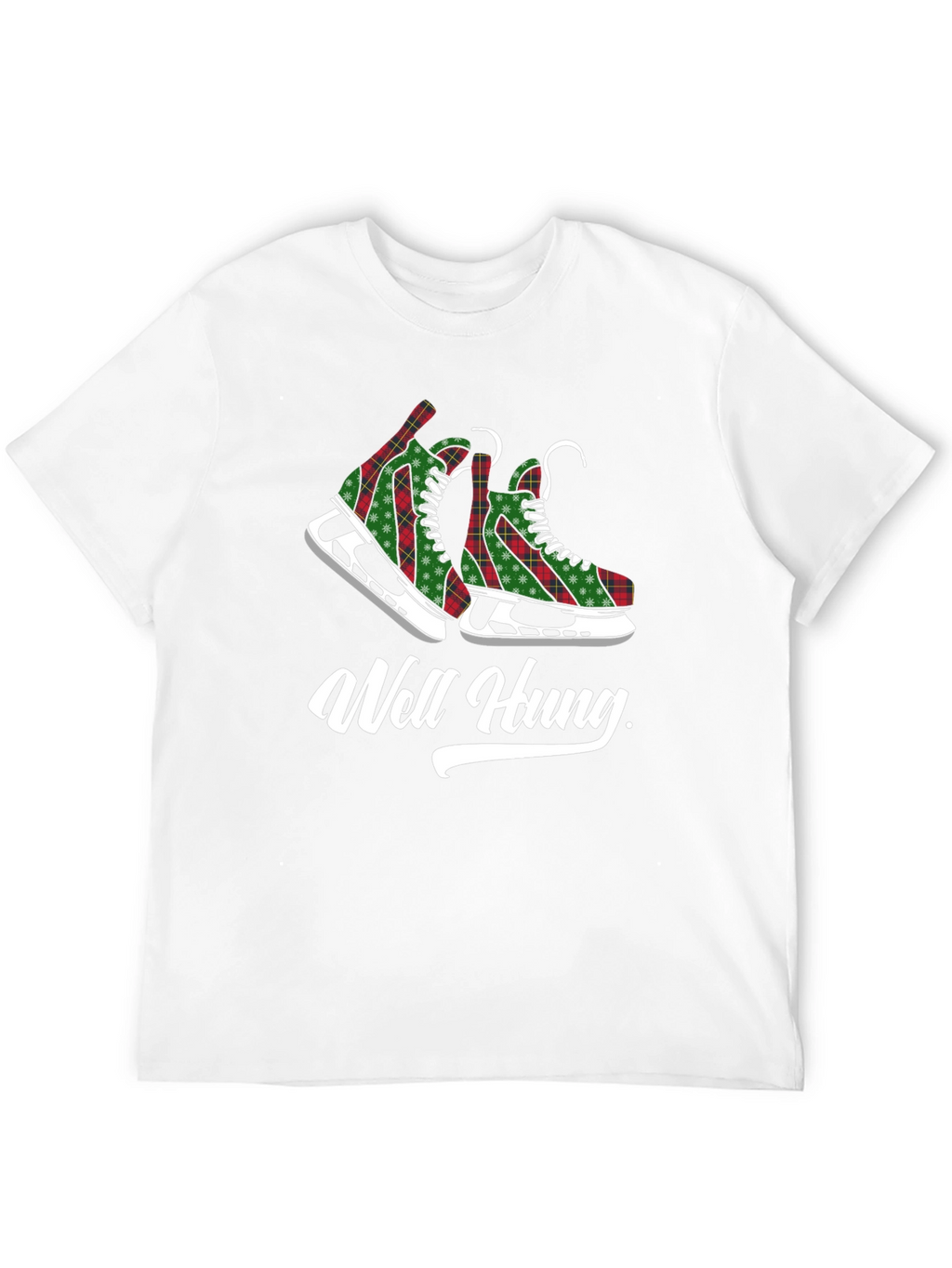 Well Hung Hockey Skates T-Shirt