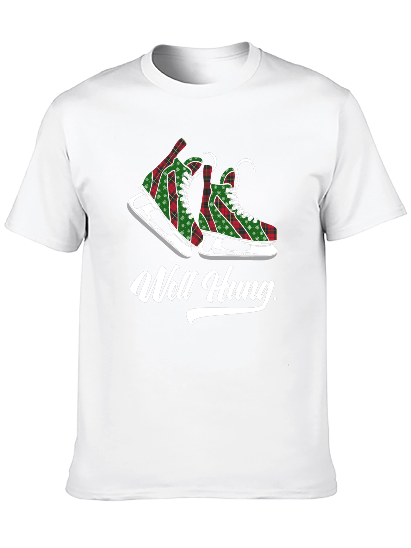 Well Hung Hockey Skates T-Shirt
