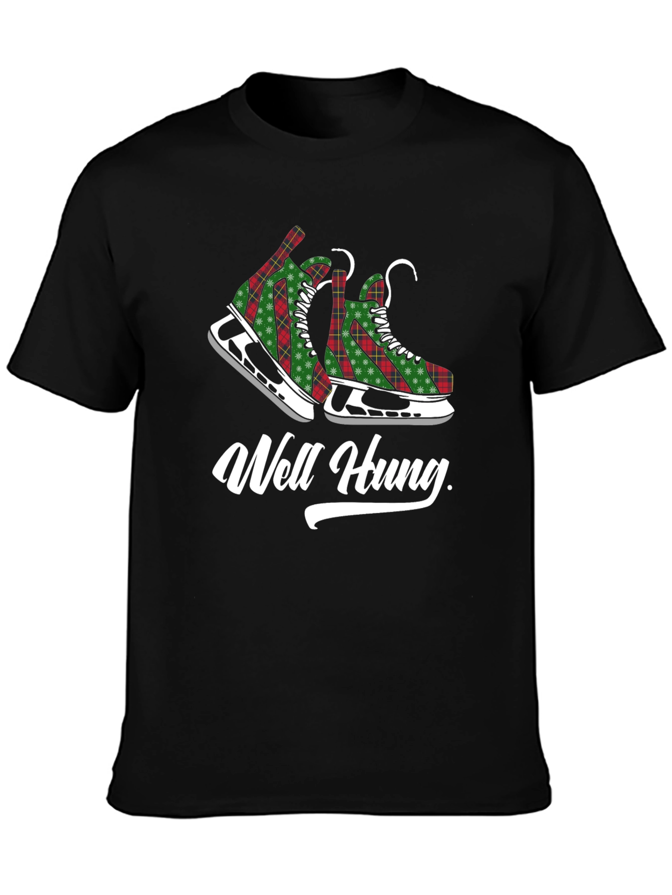 Well Hung Hockey Skates T-Shirt