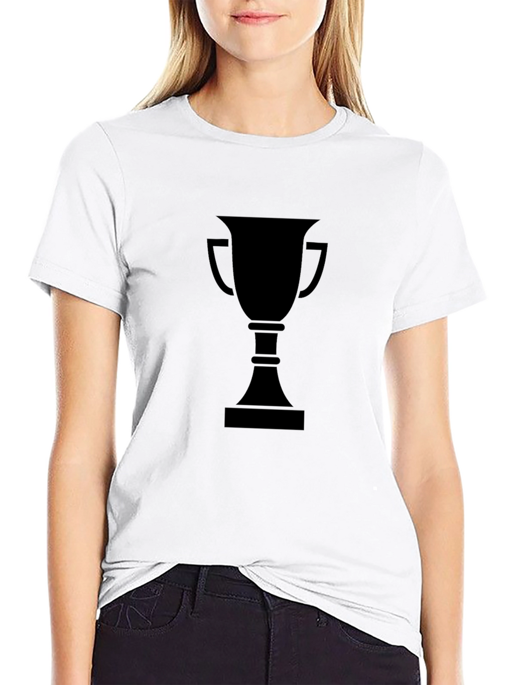 Black Trophy Graphic T-Shirt - Winners Style