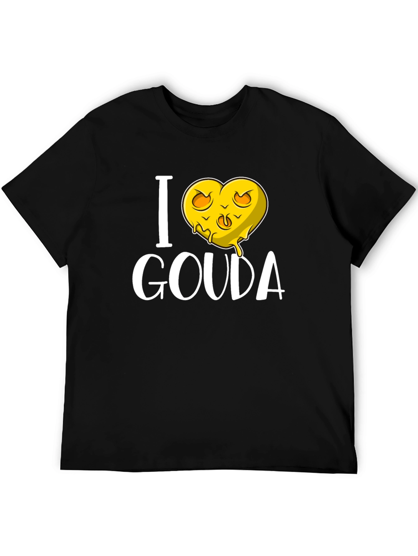 I Love Gouda Cheese T-Shirt - Funny Cheese Lover Tee