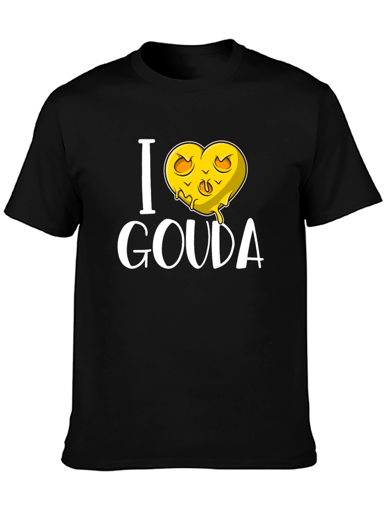 I Love Gouda Cheese T-Shirt - Funny Cheese Lover Tee