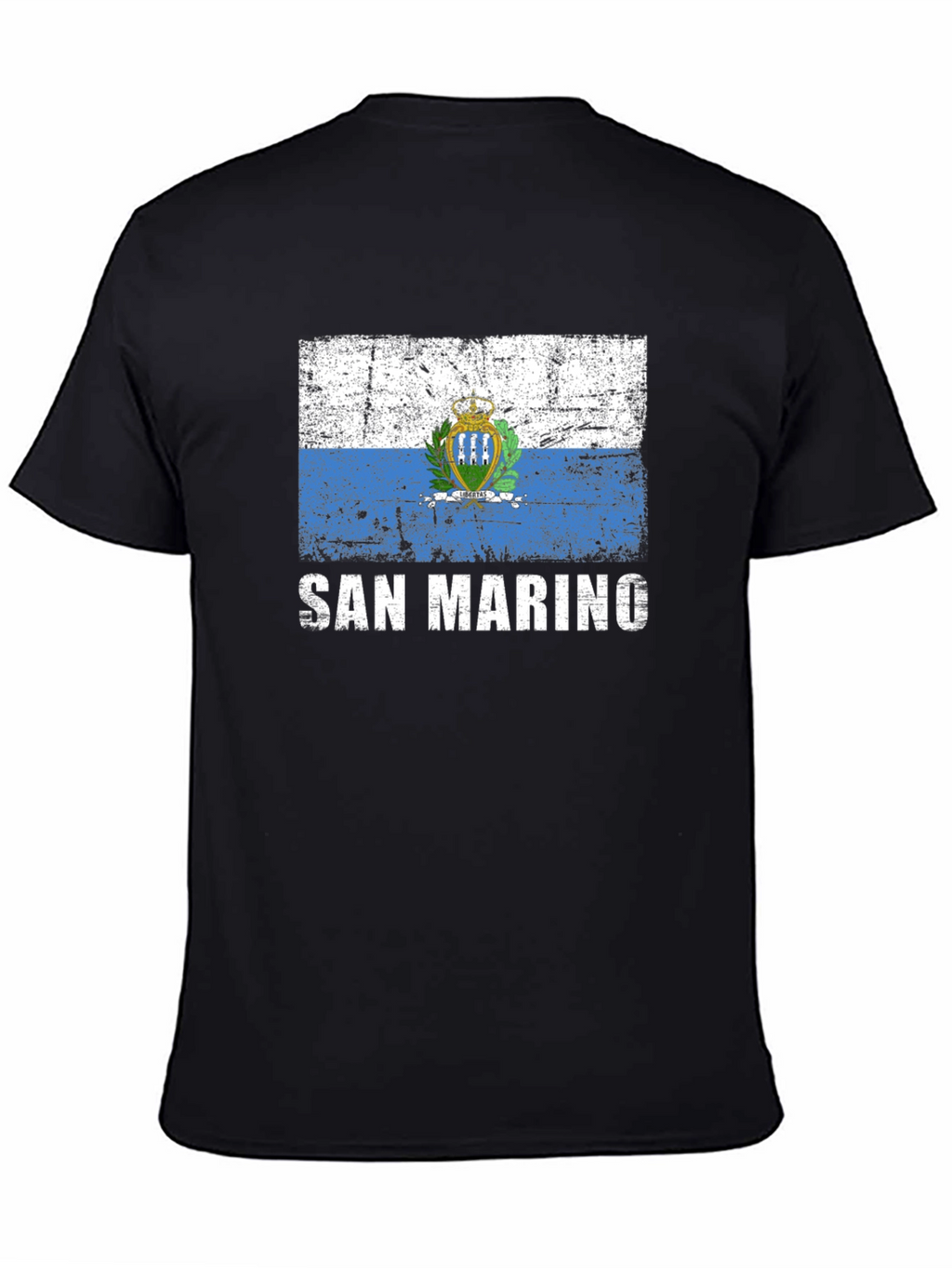San Marino Flag Graphic T-Shirt