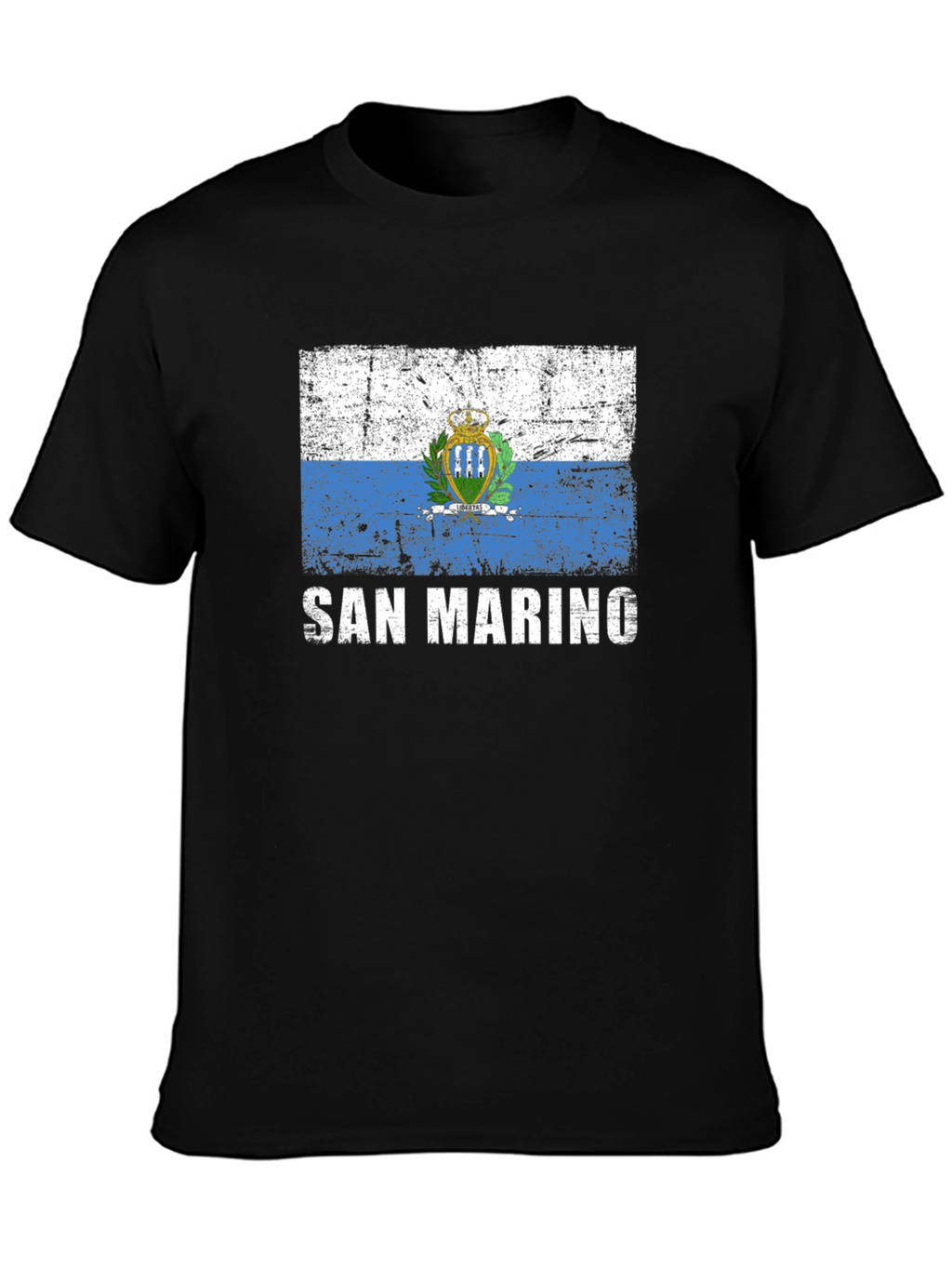San Marino Flag Graphic T-Shirt