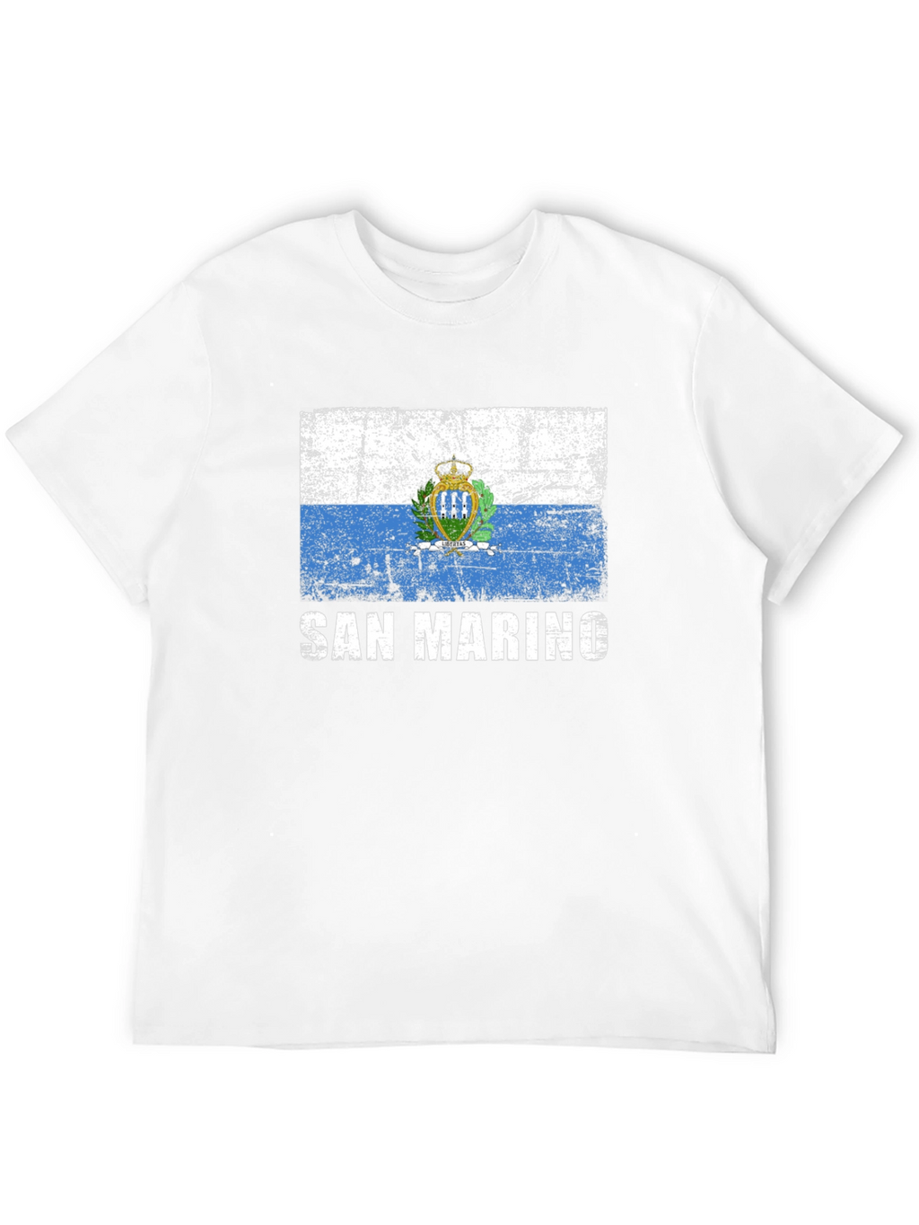 San Marino Flag Graphic T-Shirt