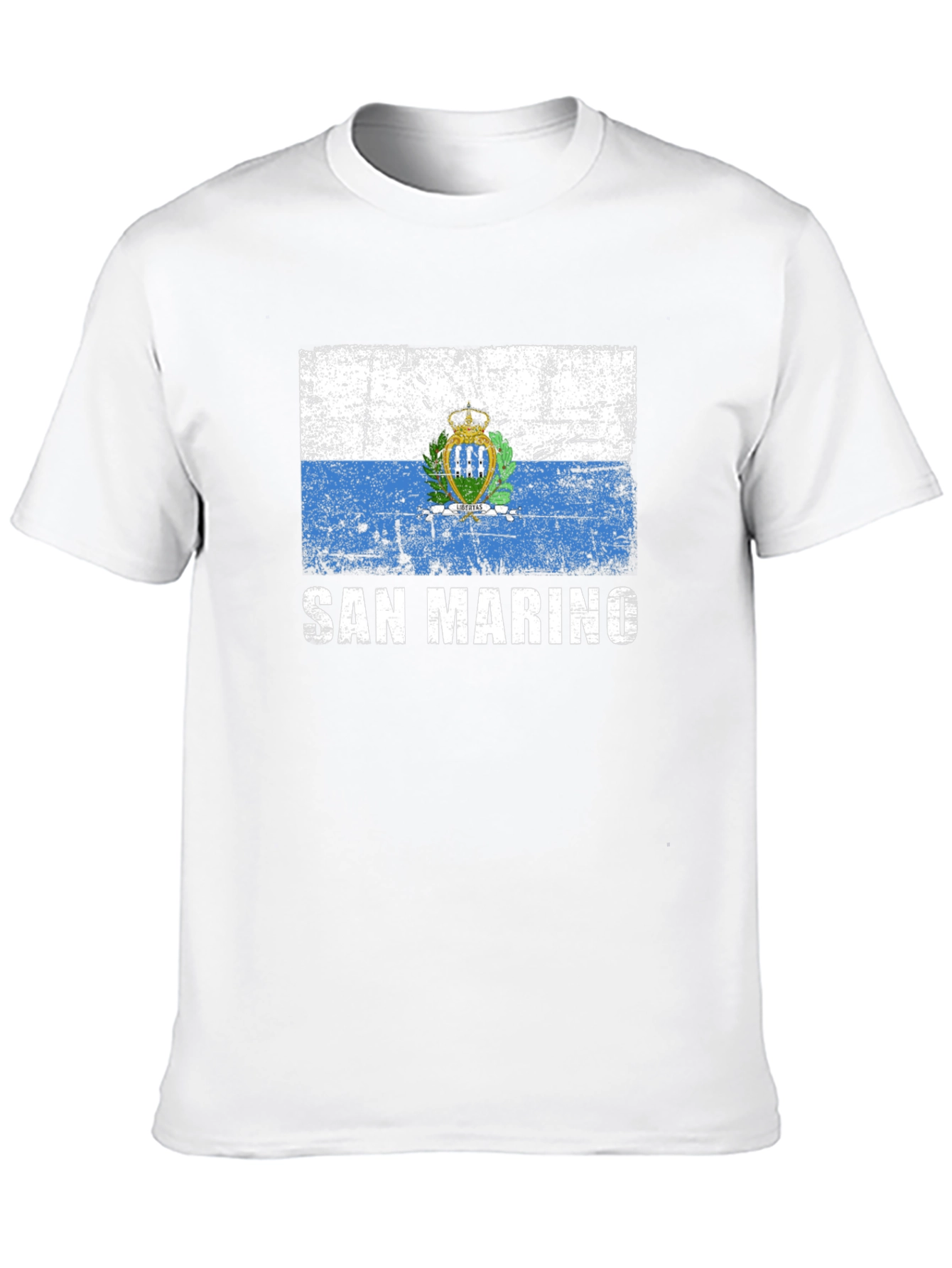 San Marino Flag Graphic T-Shirt