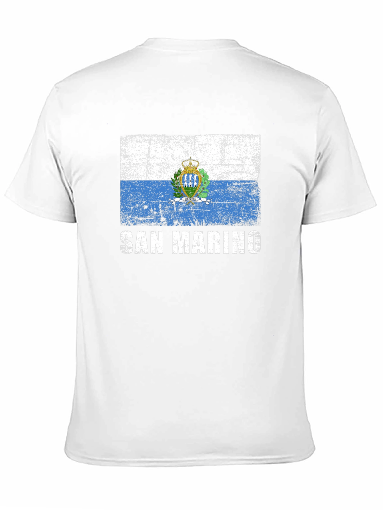 San Marino Flag Graphic T-Shirt
