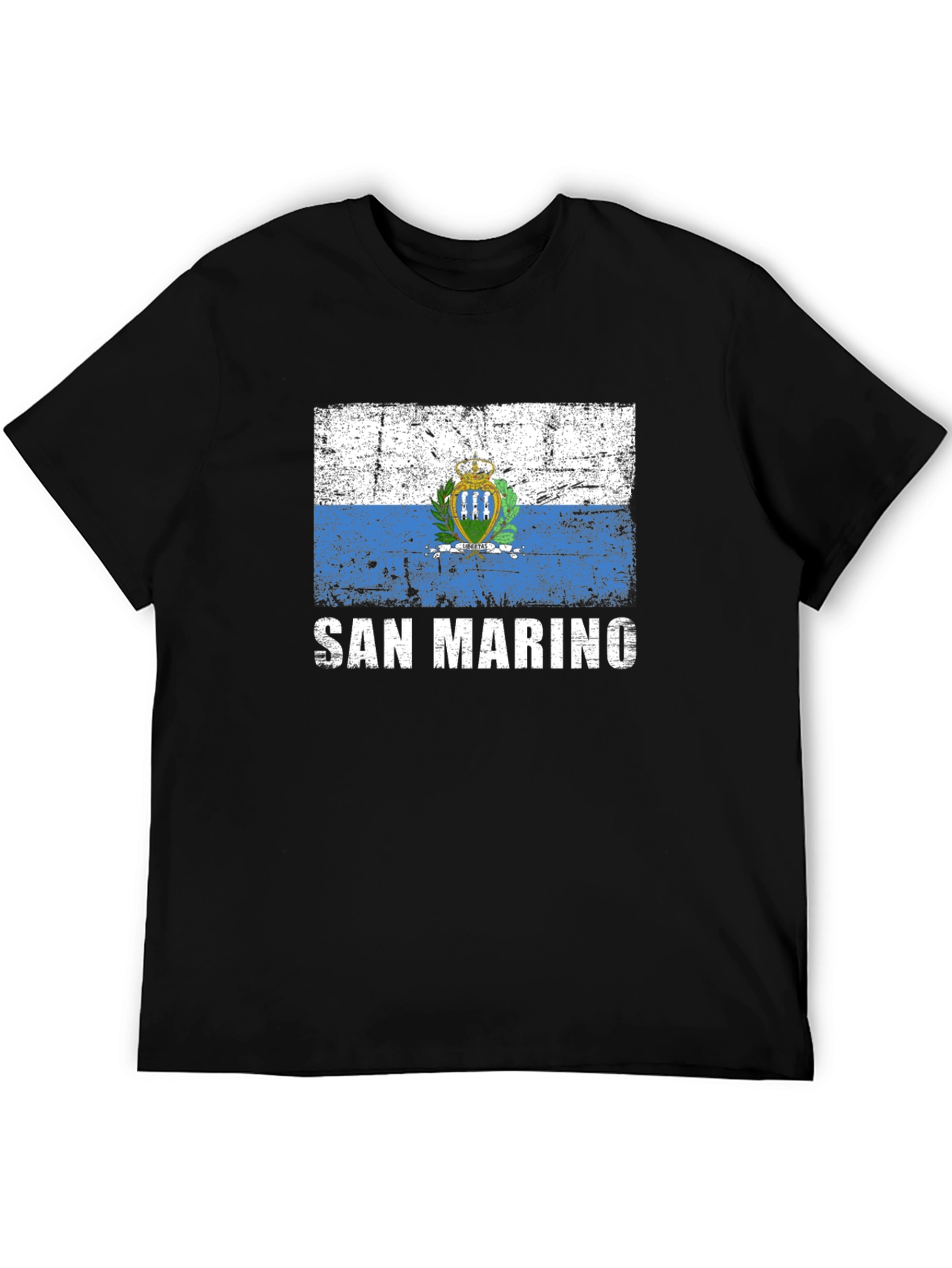 San Marino Flag Graphic T-Shirt