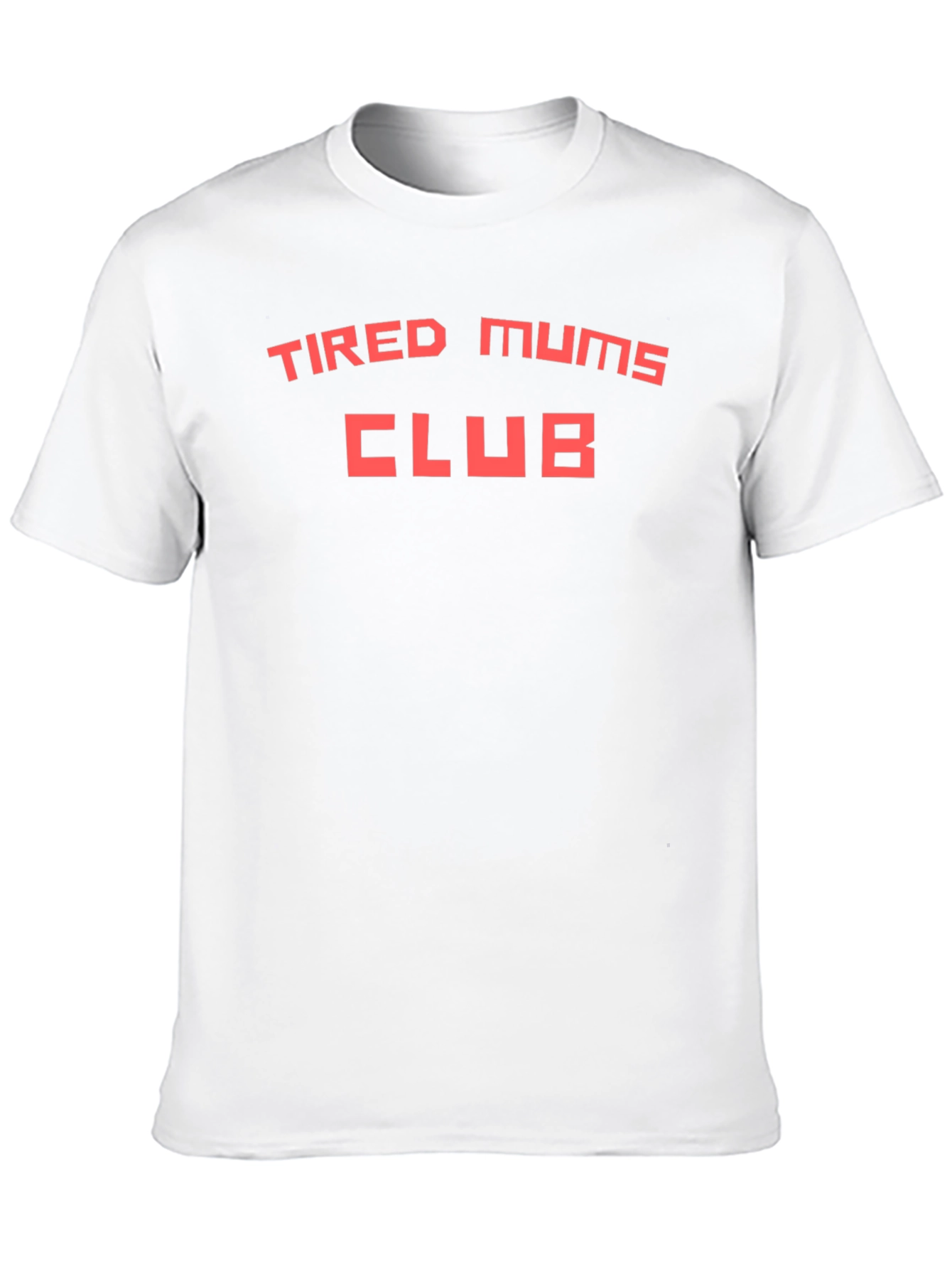 Tired Mums Club Graphic Tee - Black