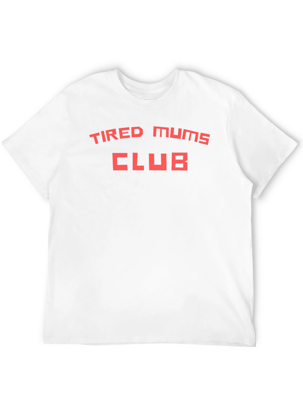 Tired Mums Club Graphic Tee - Black