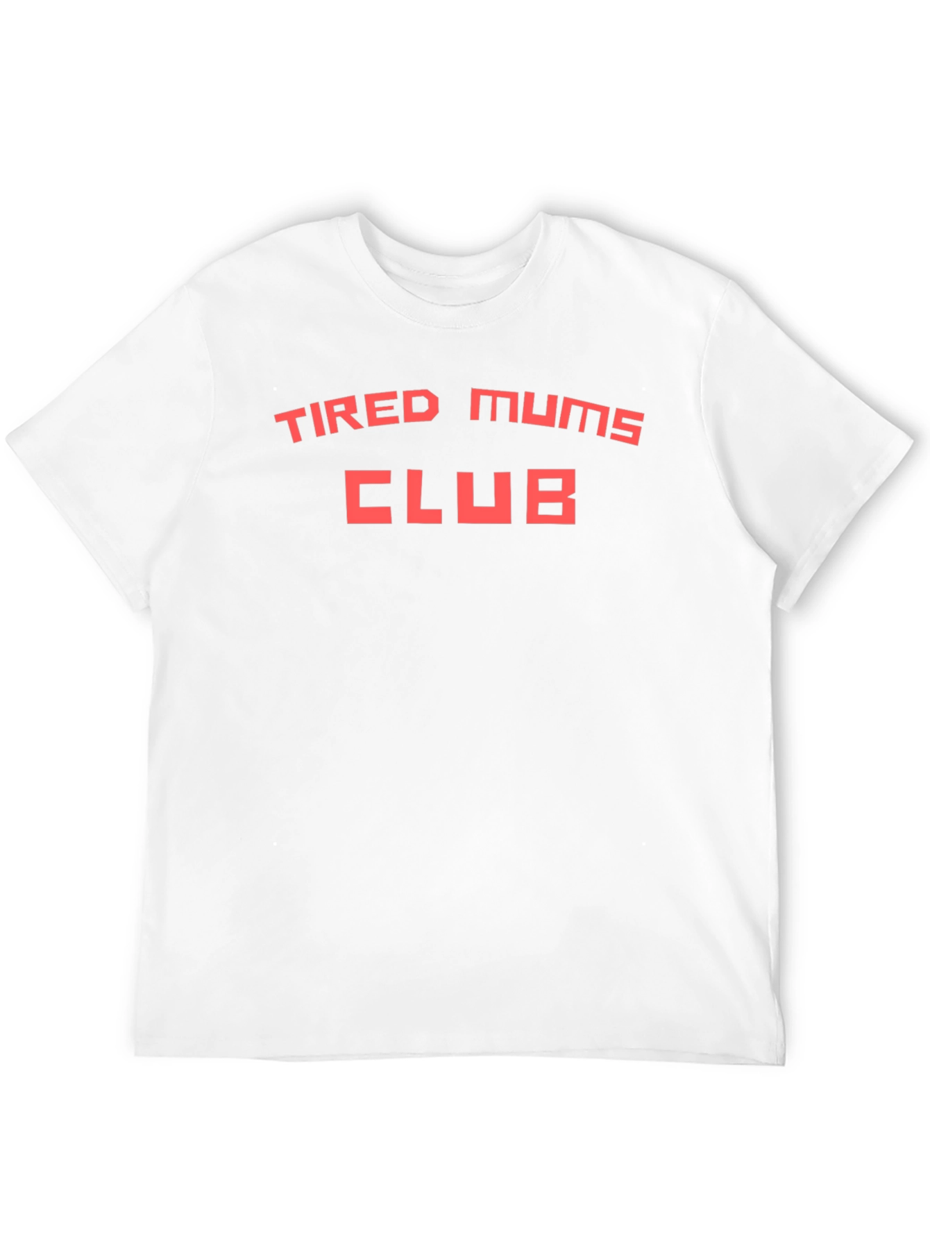 Tired Mums Club Graphic Tee - Black