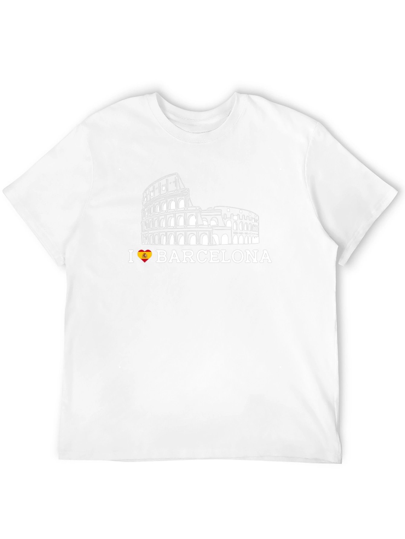 I Love Barcelona Black T-Shirt
