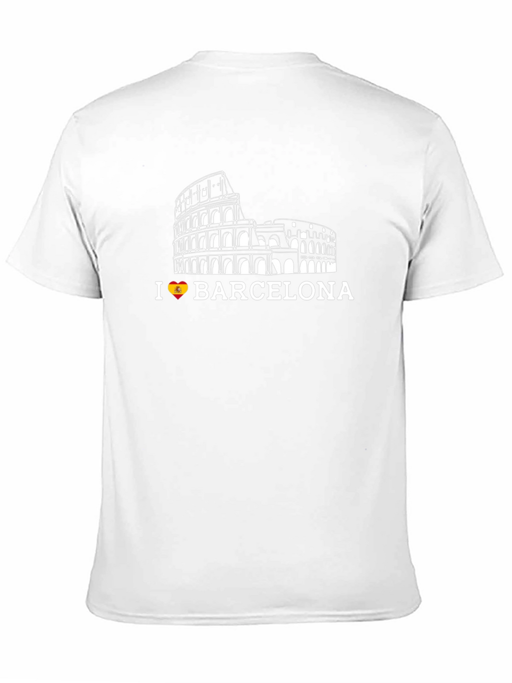 I Love Barcelona Black T-Shirt