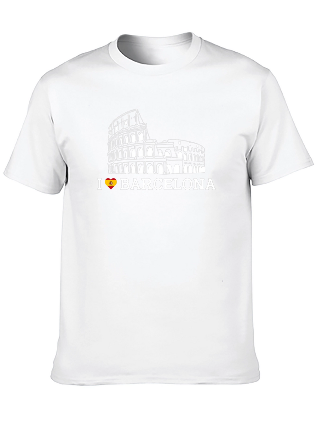 I Love Barcelona Black T-Shirt