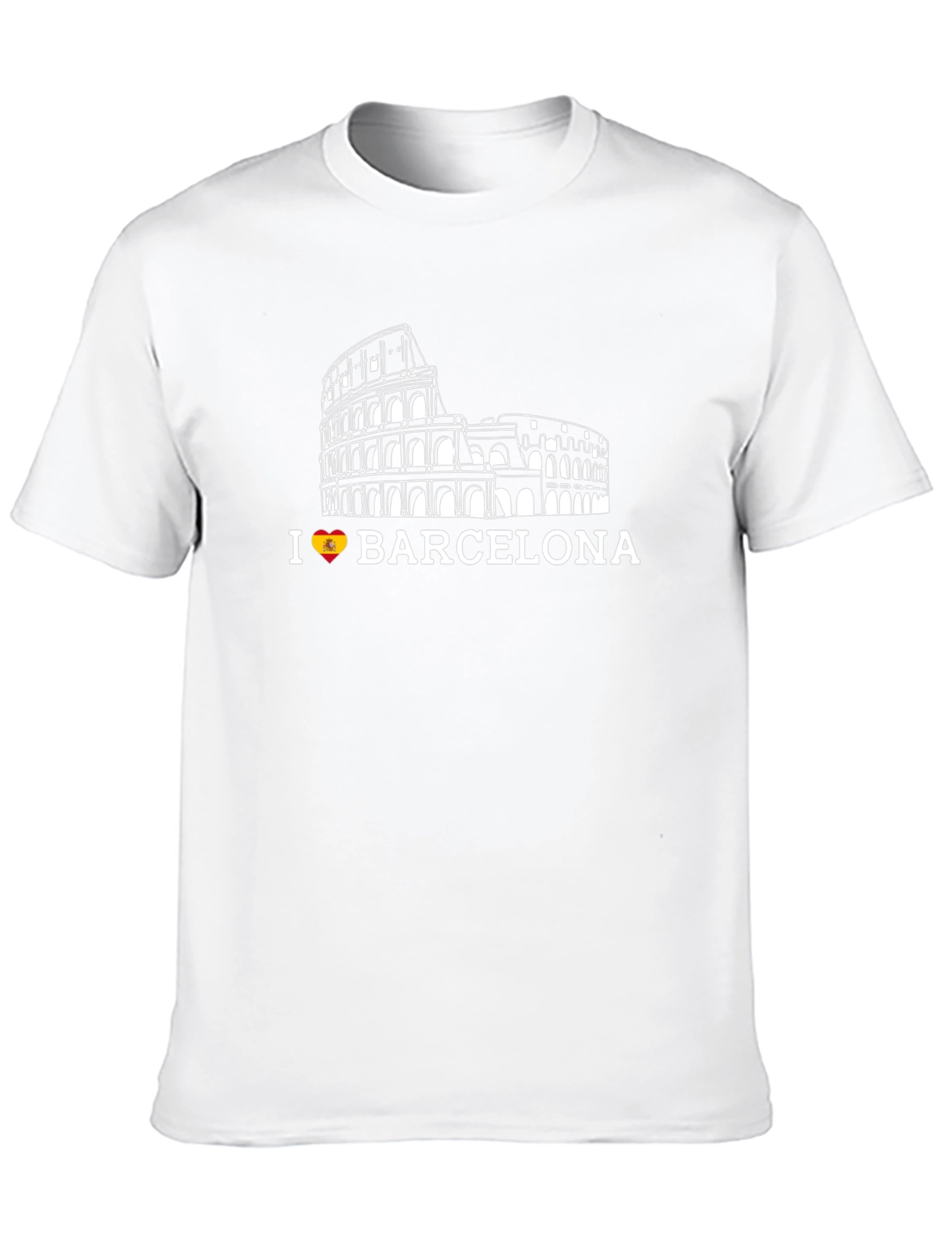 I Love Barcelona Black T-Shirt