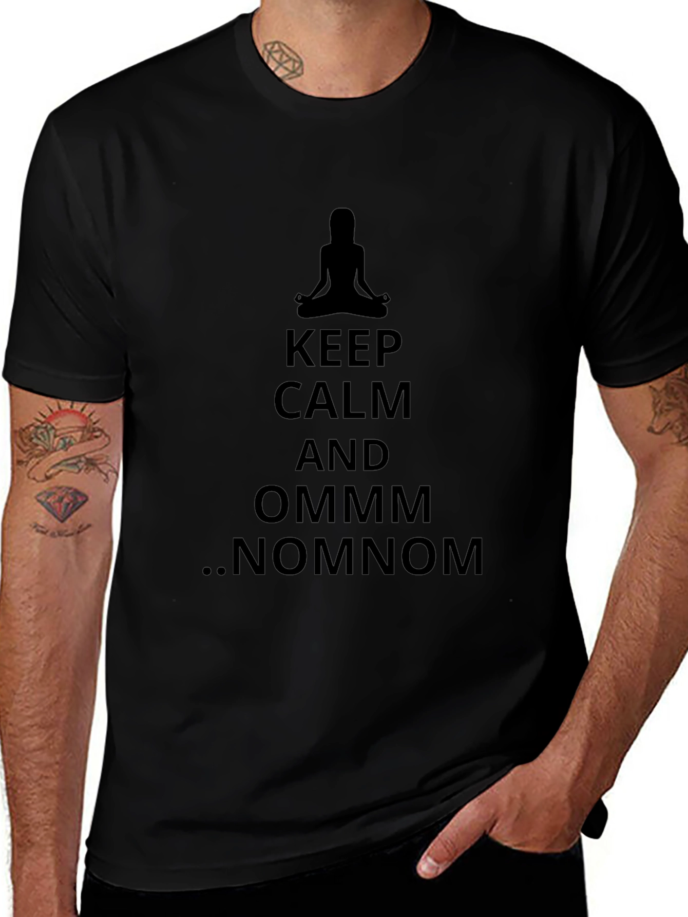 Keep Calm and Ommm Nomnom T-Shirt