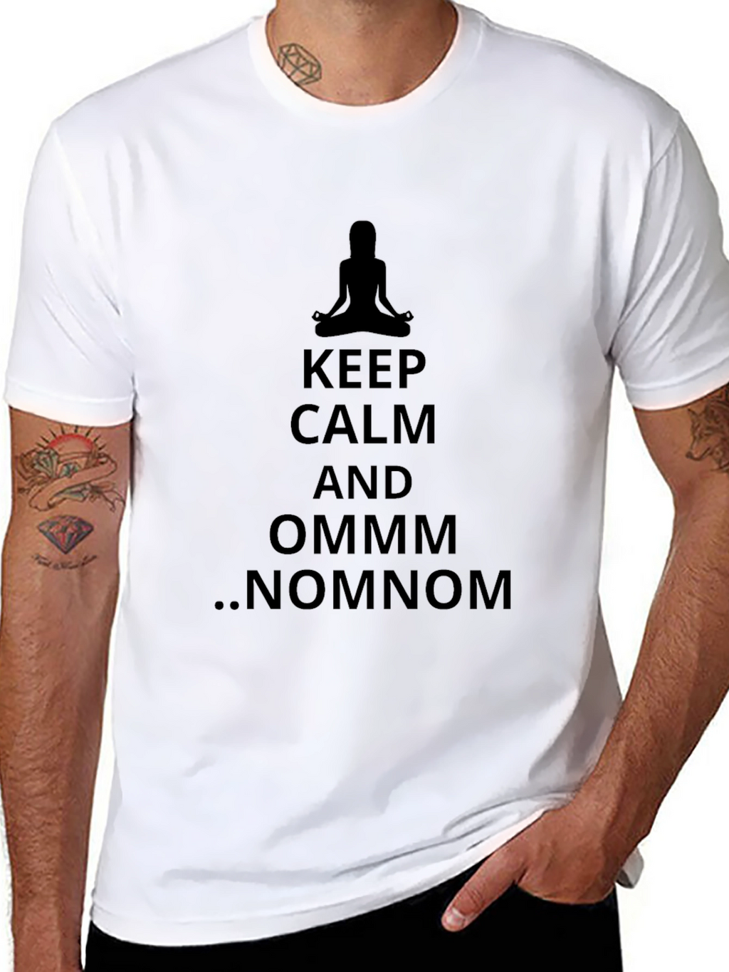 Keep Calm and Ommm Nomnom T-Shirt