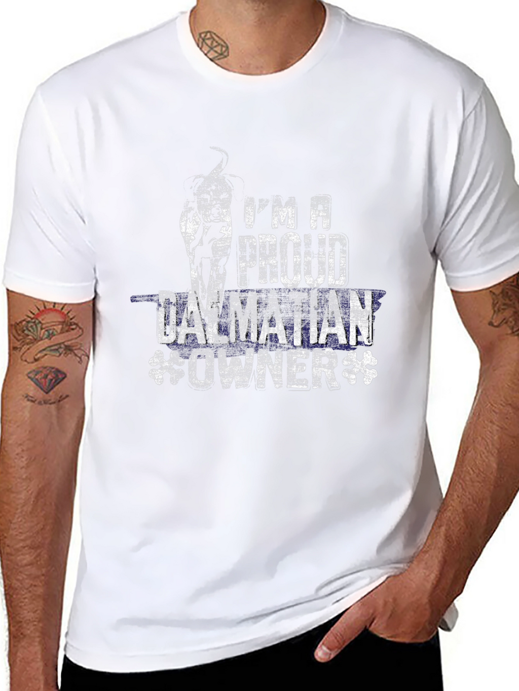 Proud Dalmatian Owner T-Shirt – Vintage Dog Lover Tee