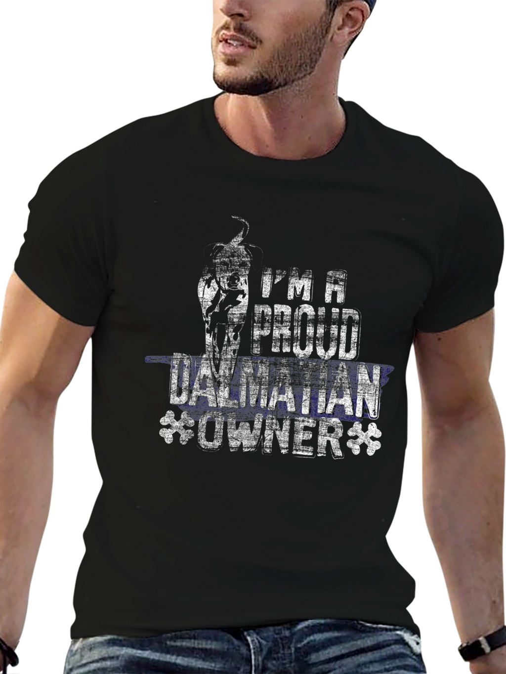 Proud Dalmatian Owner T-Shirt – Vintage Dog Lover Tee