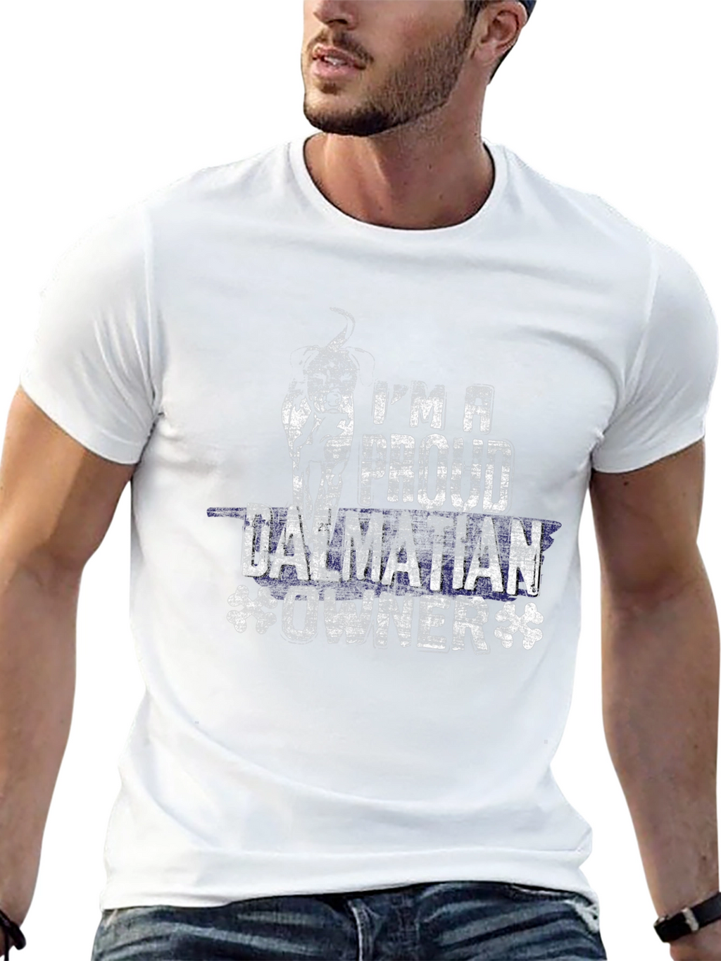 Proud Dalmatian Owner T-Shirt – Vintage Dog Lover Tee