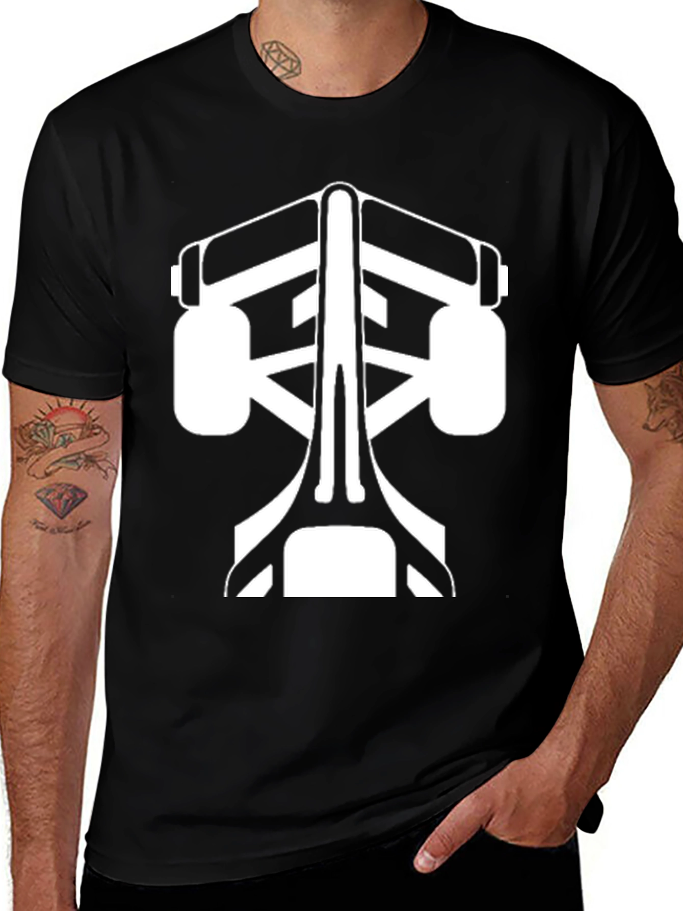 Formula 1 Car Graphic Tee - Black
