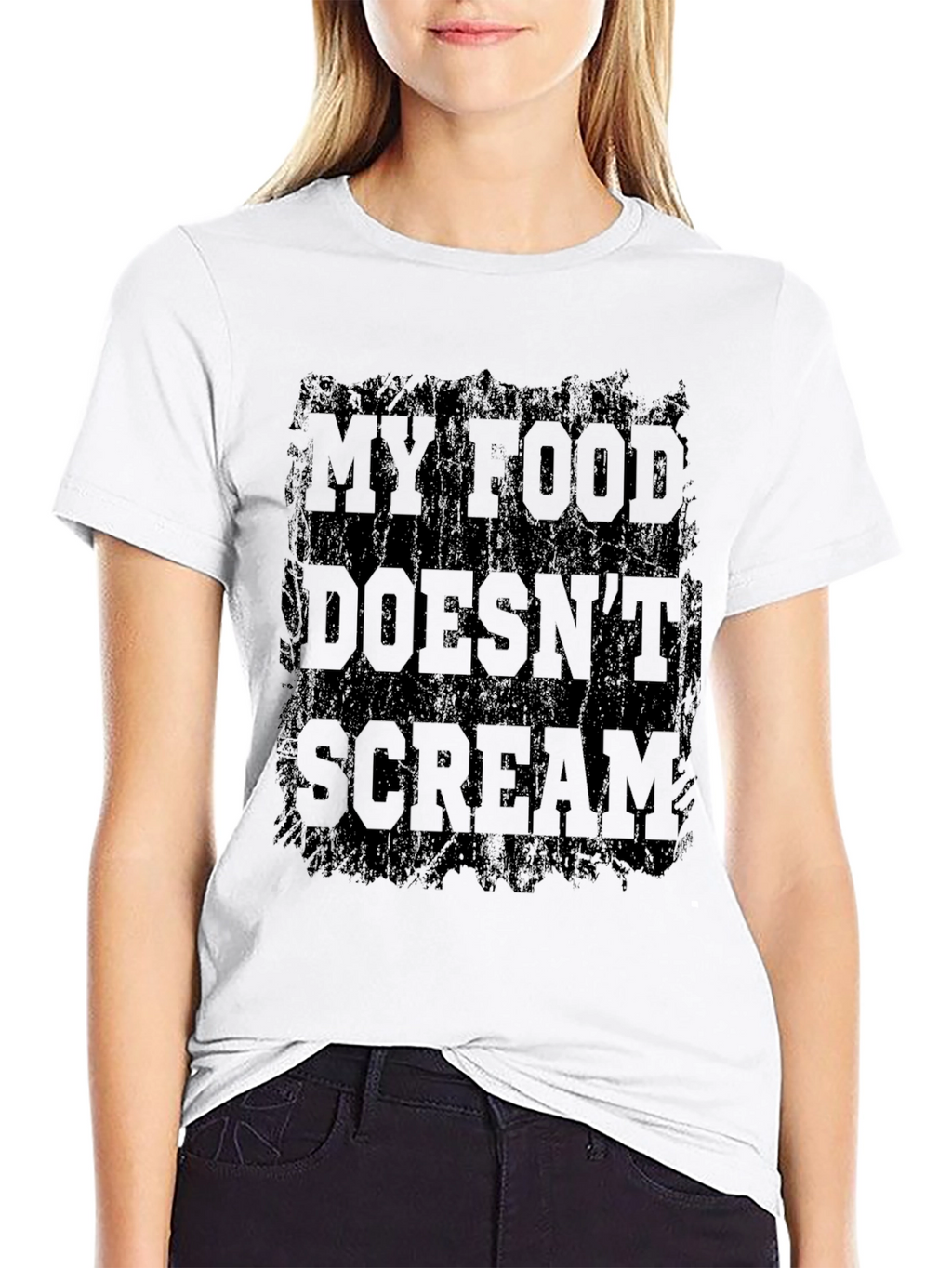 My Food Doesnt Scream T-Shirt
