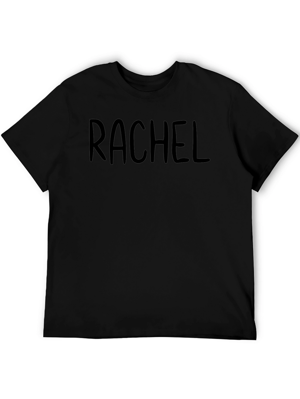Rachel Name Tee - Classic Black T-Shirt