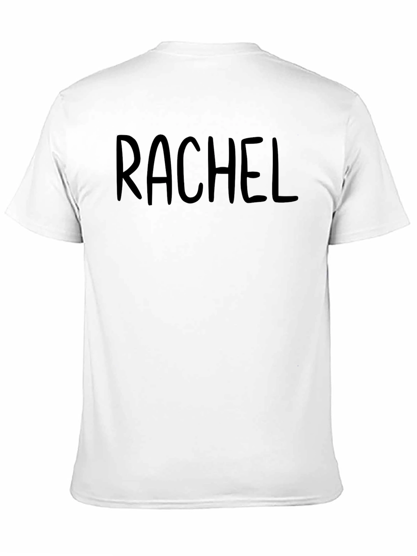 Rachel Name Tee - Classic Black T-Shirt
