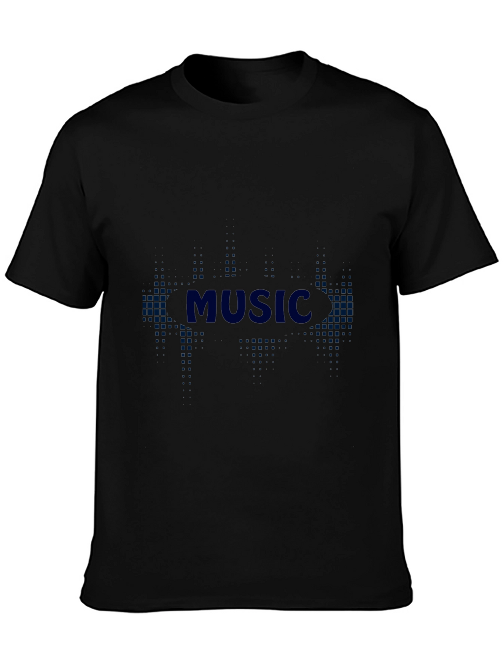 Music Graphic Tee - Black