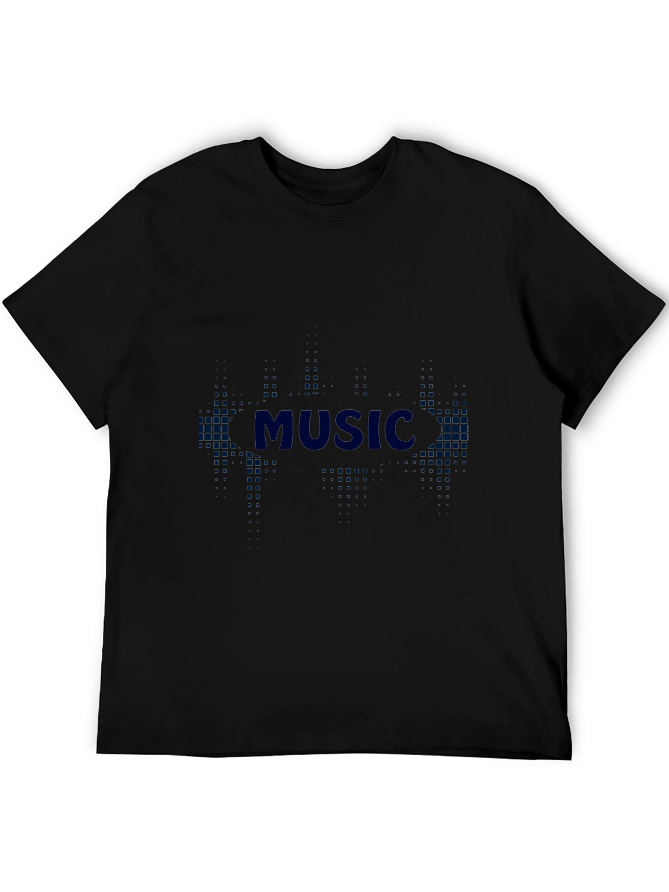 Music Graphic Tee - Black
