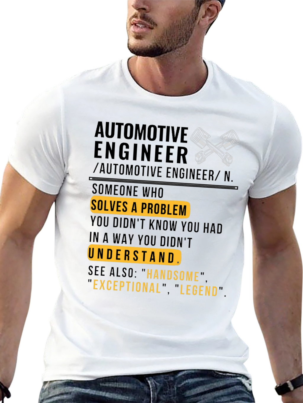 Automotive Engineer Definition T-Shirt