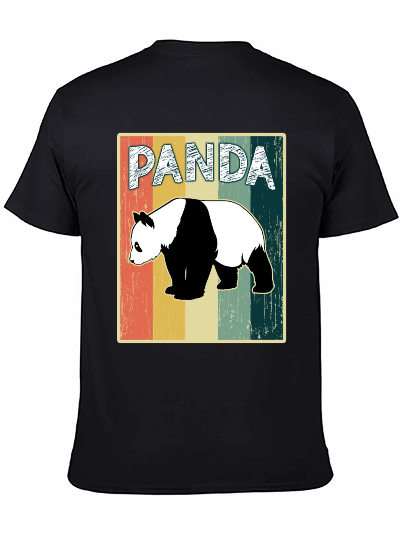 Retro Panda T-Shirt - Vintage Style Graphic Tee