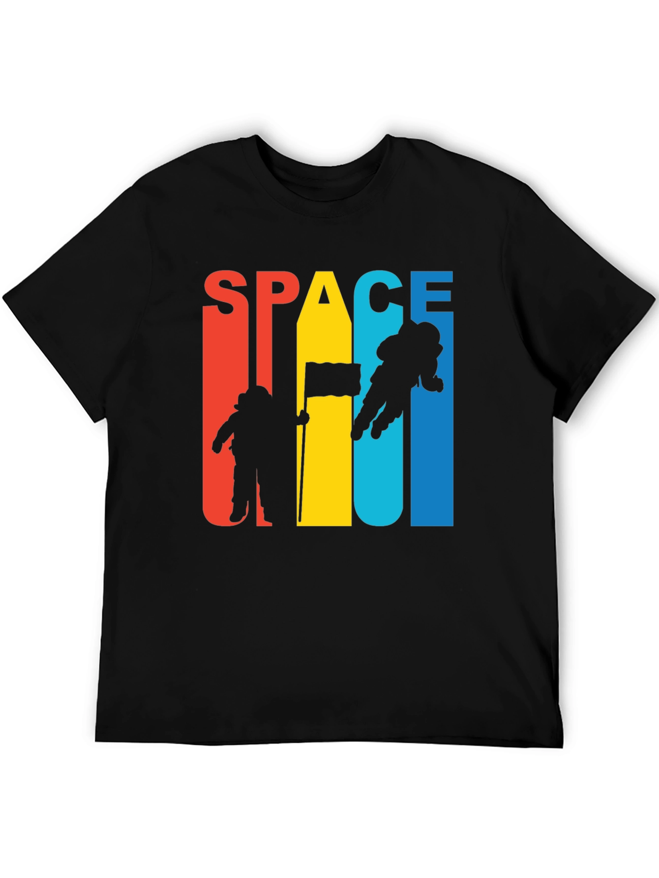 Space T-Shirt Retro Astronaut Design