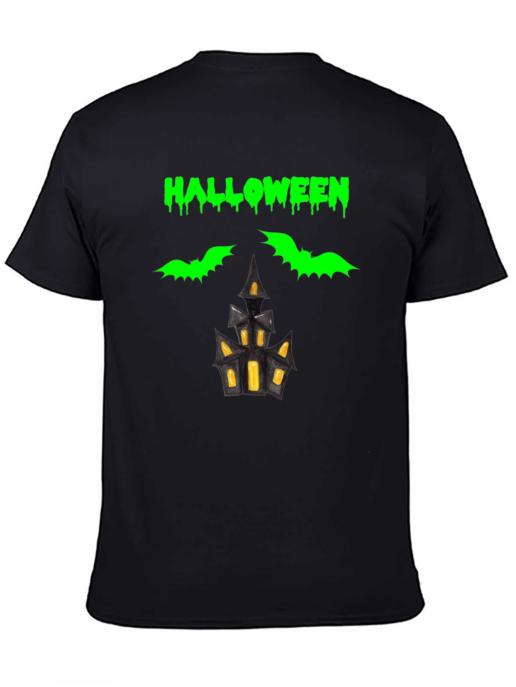 Halloween Graphic Tee - Spooky Design