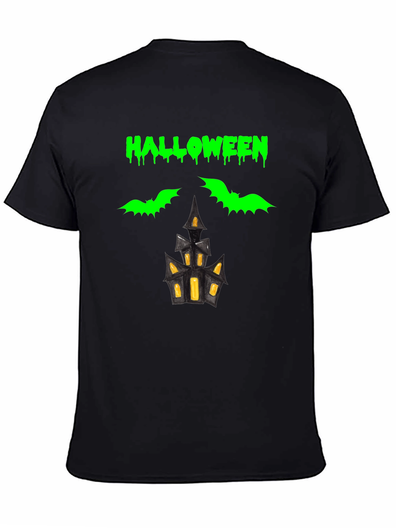 Halloween Graphic Tee - Spooky Design