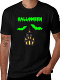 Halloween Graphic Tee - Spooky Design