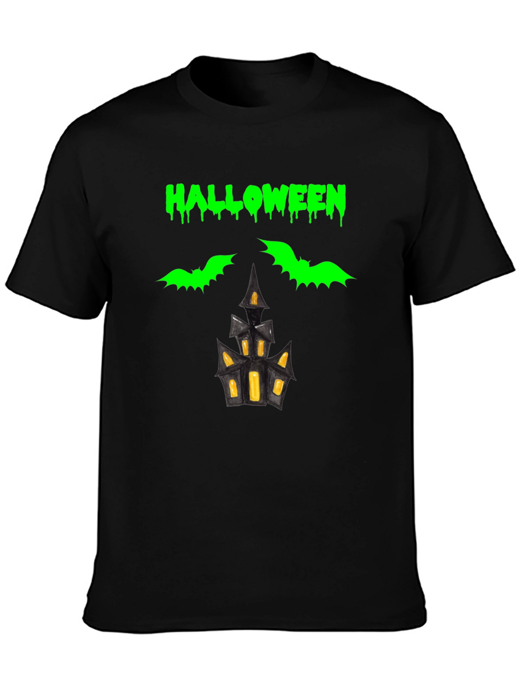 Halloween Graphic Tee - Spooky Design