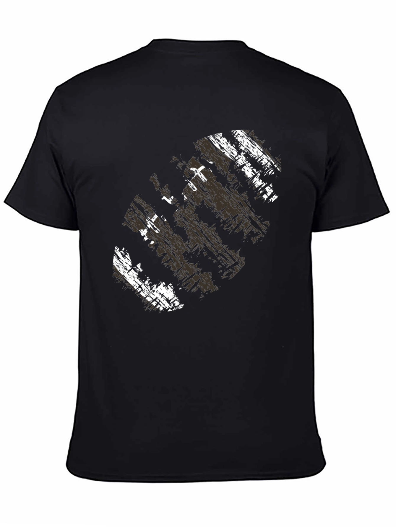 Distressed Graphic Tee - Modern Urban Style